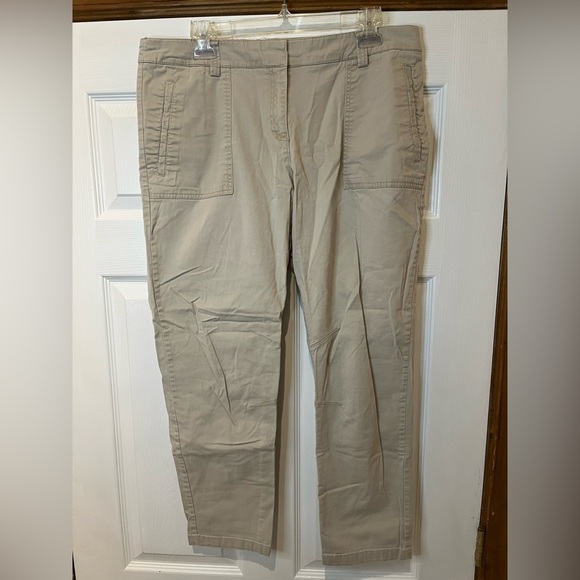 Counterparts Tan Cargo Pants Straight Leg Utility Style - Picture 1 of 4